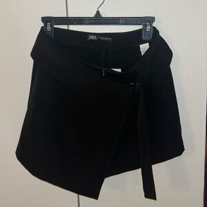 Zara wrap skort with belt